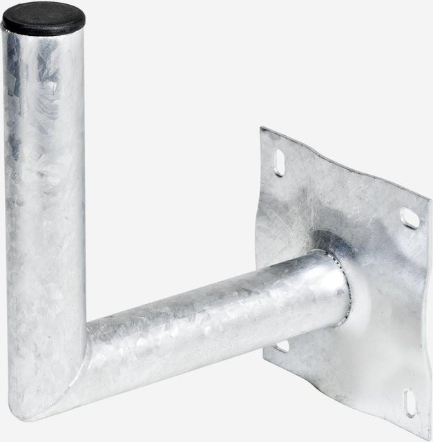 Fuba DSZ 220 Winkelwandhalter aus Kunststoff in Silber - Bild 1
