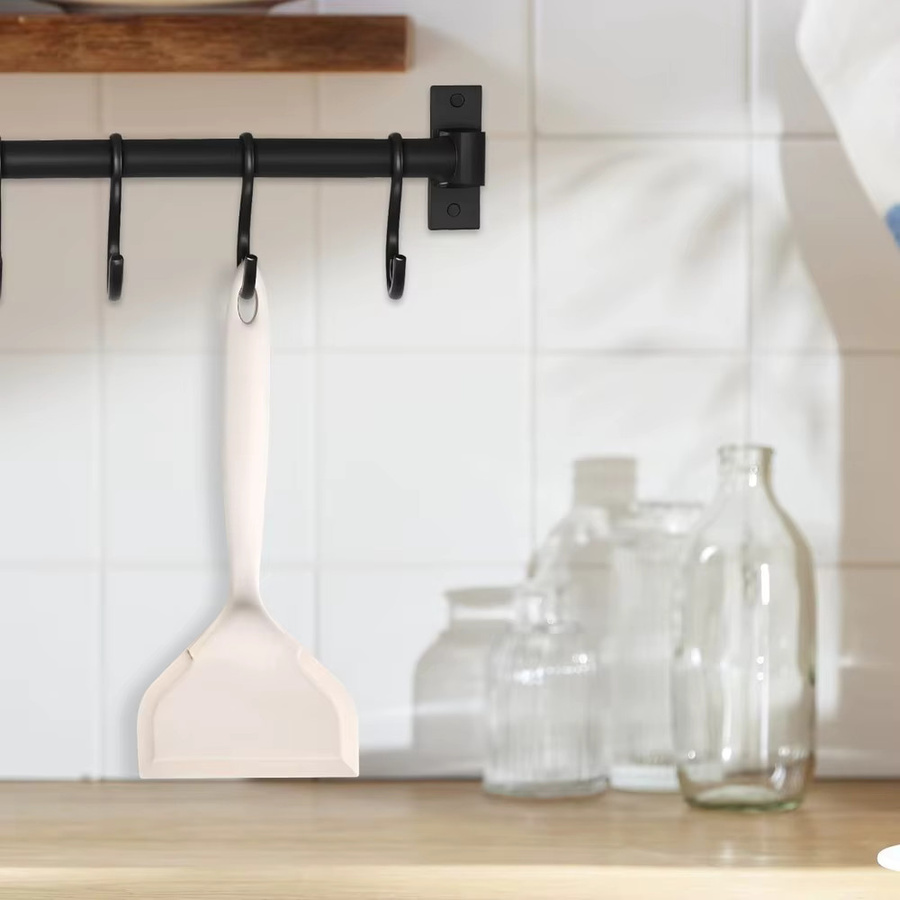 FEB.WIND Silikon Pfannkuchen Spatel Hitzebeständig in Weiß - Bild 2