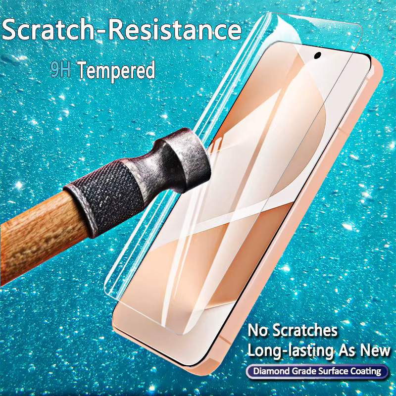 Displayschutzfolie aus gehärtetem Glas für Huawei Pura 80, 1–4 Stück, transparent, kratzfest und fingerabdruckresistent - Bild 4