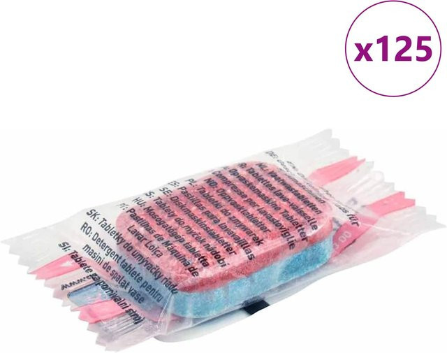 Yiwydaa Geschirrspülertabs Multicolor, 125 Stück - Bild 1