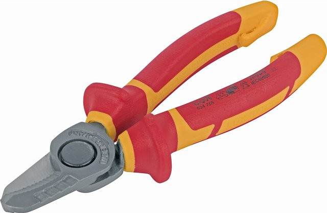 LUX-TOOLS Kabelschneider VDE Professional, Rot, 160 mm - Bild 1