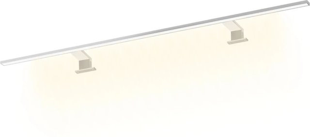 Kalb Spectraline LED Spiegelleuchte für das Badezimmer, Silbergrau, IP44, 18W, Warmweiß - Bild 1