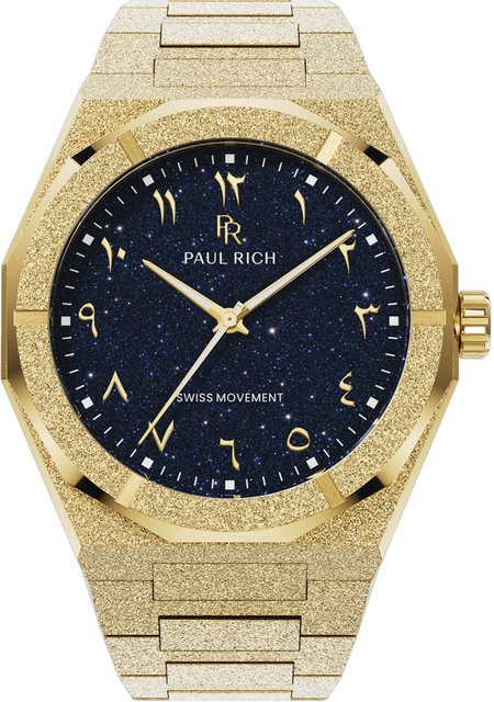 Paul Rich Herrenuhr, Quarz, Edelstahl, 43 mm, Blau, 5 ATM - Bild 1