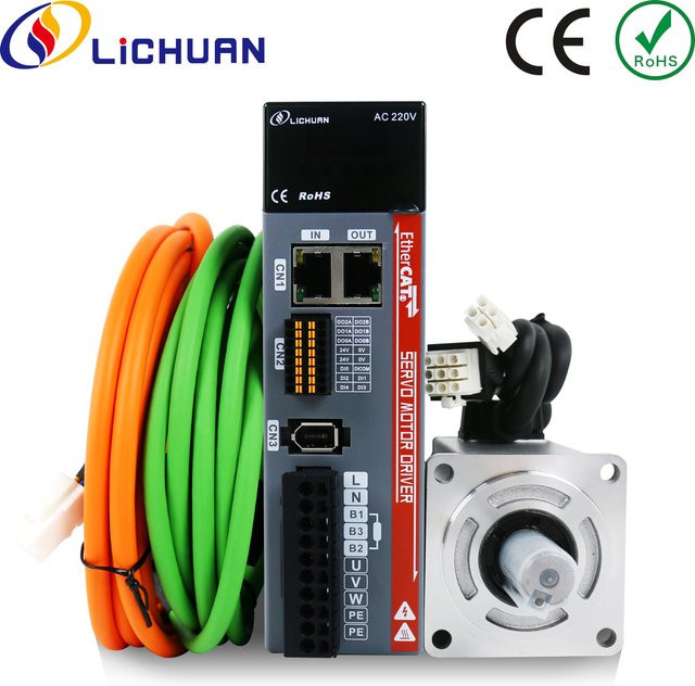 Lichuan EtherCAT Servomotor AC-Treiber-Kit für verschiedene Leistungsstufen und Drehmomente - Bild 1