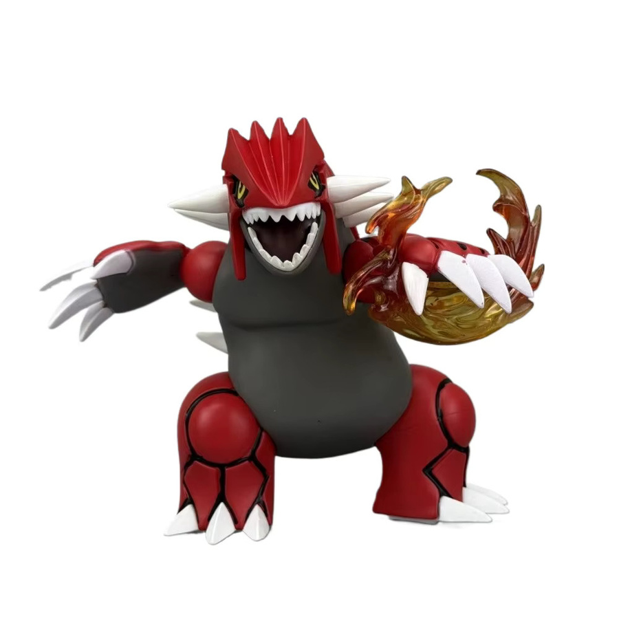 Bandai Pokemon Groudon Actionfigur aus PVC in Rot, 13 cm Höhe - Bild 3