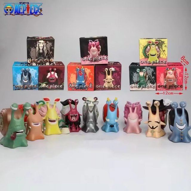 Bandai One Piece Modell, 9/12-teiliges Set, Tiere, Kunststoff, Bunt / Mehrfarbig - Bild 1