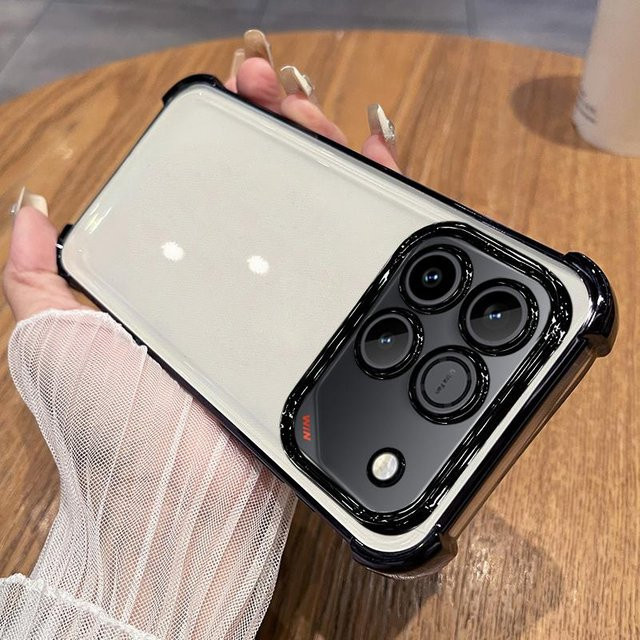 Stoßfeste Schutzhülle für Huawei Honor Win RT mit Linsenschutzfolie und Bumper, Transparent - Bild 1