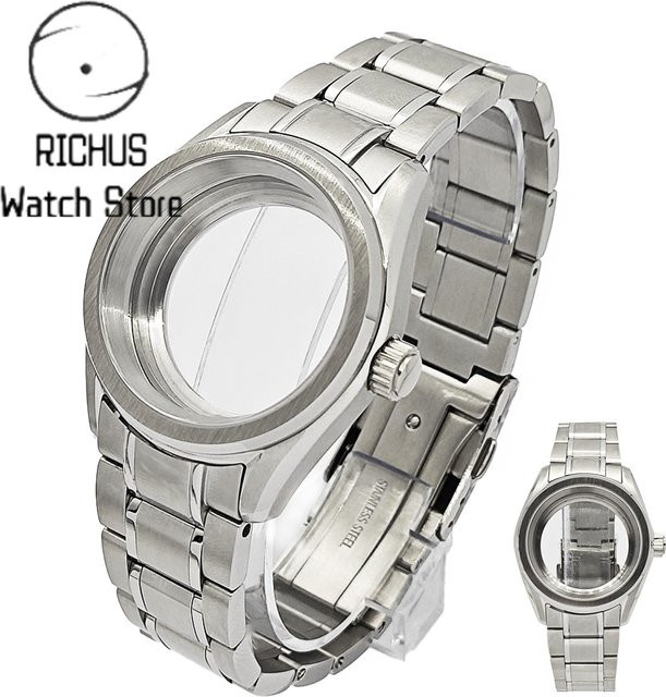 RICHUS Uhrenarmband Edelstahl, Silber, 38 mm - Bild 1