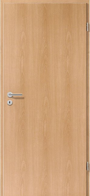 Zimmertür GetaDoor CPL Buche Blumig Braun B: 98,5 cm, H: 198,5 cm, Anschlag Rechts - Bild 1