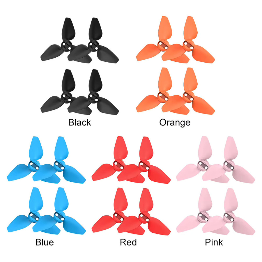 DJI Neo Propeller Set in Schwarz mit Schrauben und Schraubendreher, 2 Paar Propellerblätter für deine Drohne - Bild 2