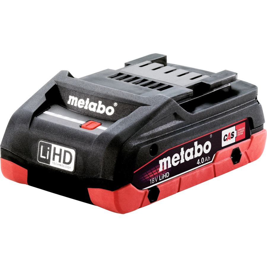 Metabo LiHD Akkupack 18 V mit 4,0 Ah in Schwarz-Rot - Bild 2