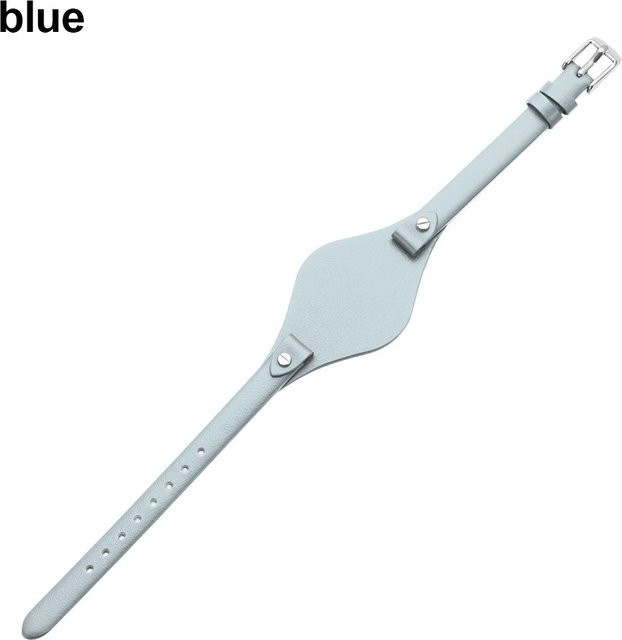 Hongye Uhrenarmband Leder, blau, Unisex - Bild 1