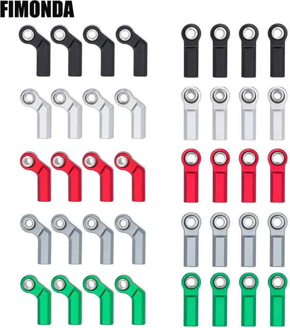 Fimonda M4 Aluminium Chassis Link Lenkstange, 4-teiliges Set, Metall - Bild 1