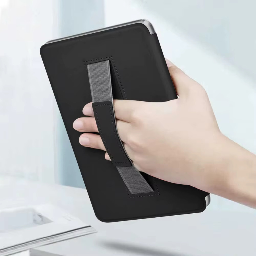 DANYCASE Kindle Hülle für Kindle Paperwhite 12., 11. Generation 2024 2022 2021 mit Auto Wake/Sleep und Handstütze aus Acryl in Grün - Bild 3