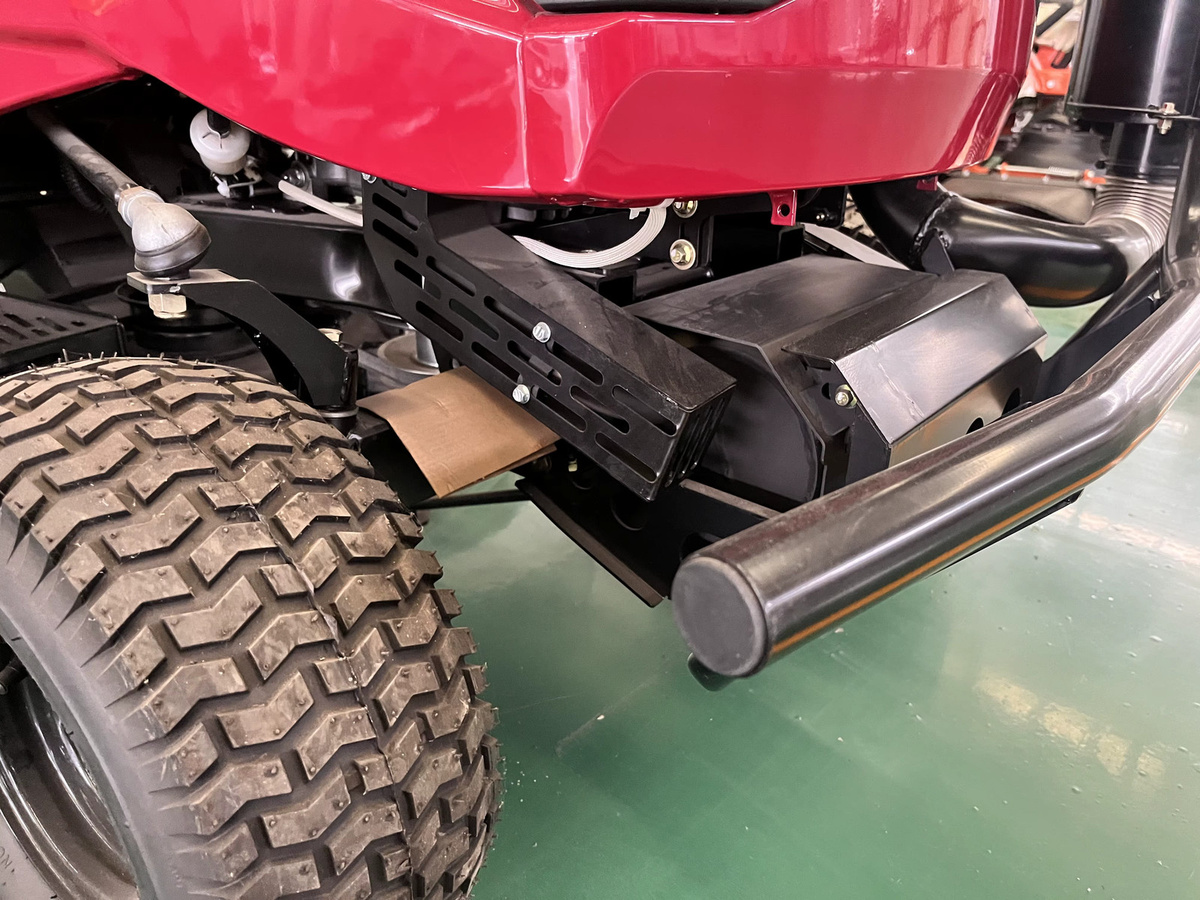 RELYMG Zero-Turn Aufsitzrasenmäher in Rot mit 127 cm Schnittbreite - Bild 4