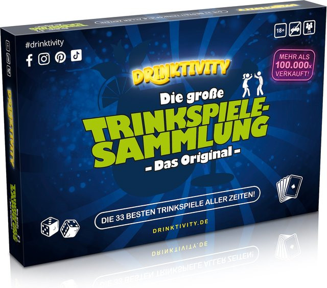 Gomazing Drinktivity, Partyspiel, ab 18 Jahre - Bild 1