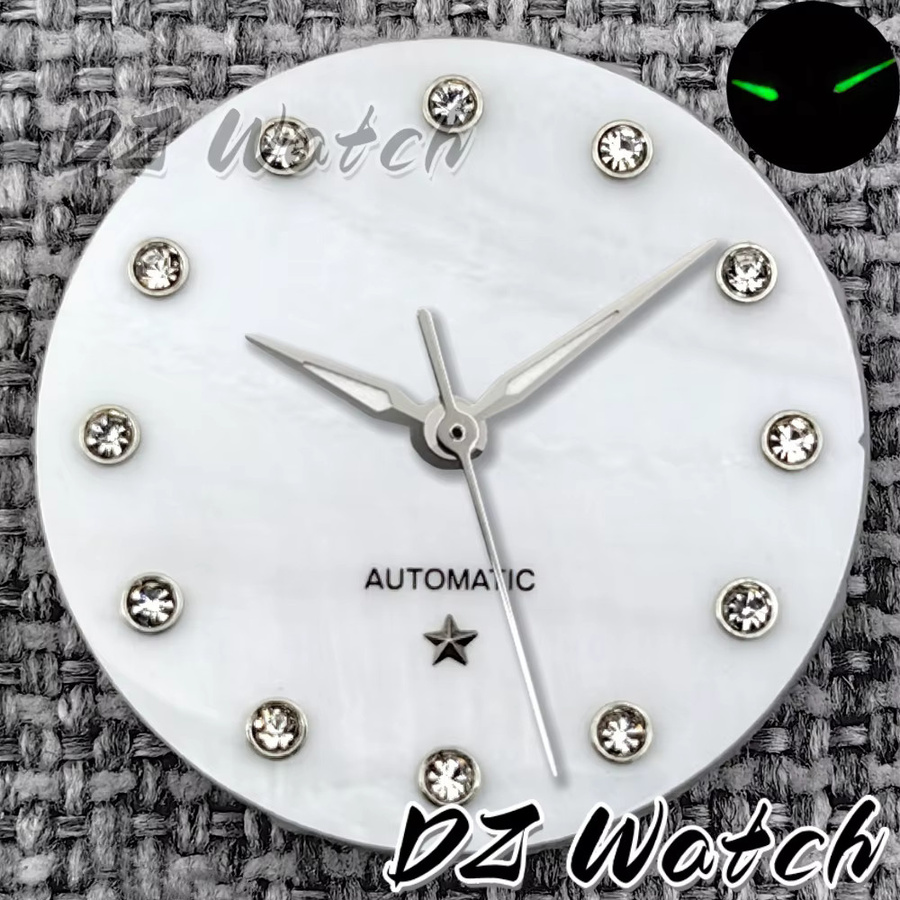 Uhrenzubehör Stern Zifferblatt, Gold, Damen, 31 mm, Automatic - Bild 2
