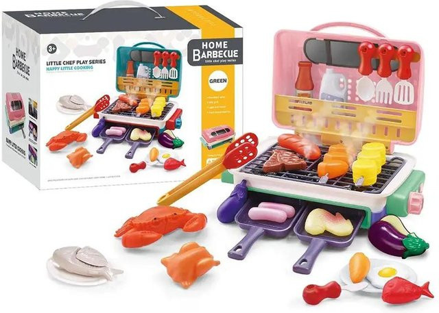 Bai Fen Bai Toys Elektrisches Spielzeug-BBQ-Grill mit Licht und Geräuschen - Bild 1