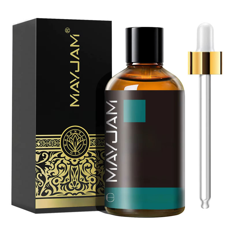 MAYJAM Ätherisches Öl Zitronen-Eukalyptus mit Pipette, 100 ml, Braunes Glas, für Luftbefeuchter und Diffusoren - Bild 4
