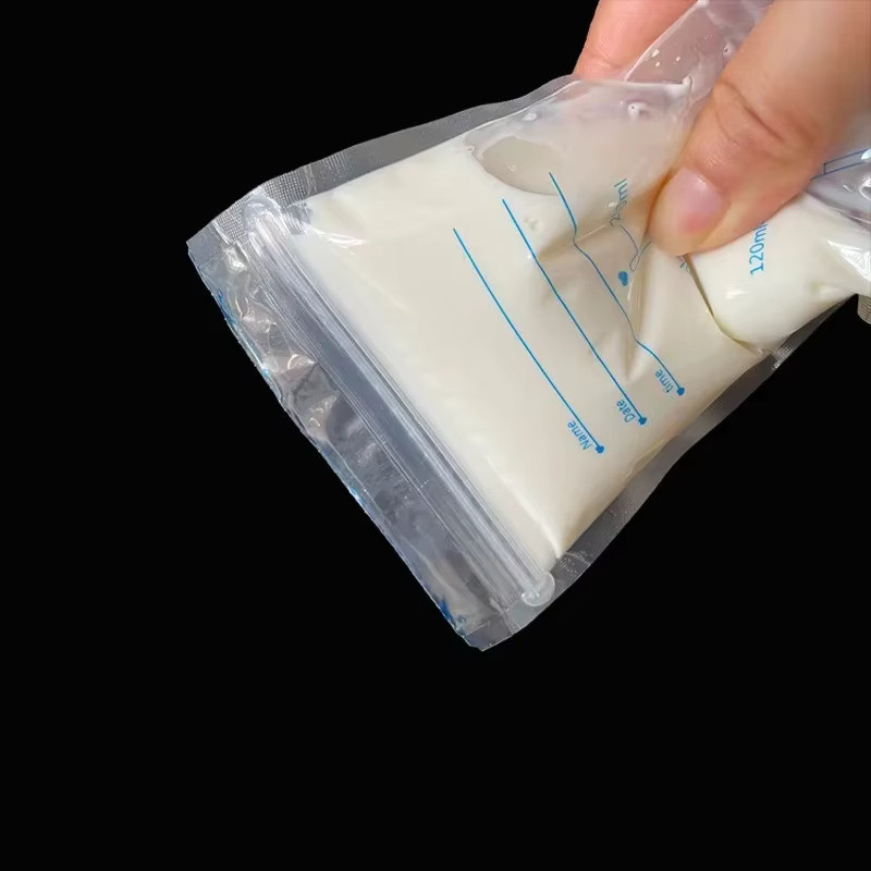 30 Stück transparente Muttermilch-Aufbewahrungsbeutel zum Einfrieren für Babynahrung mit 250 ml Füllmenge - Bild 4