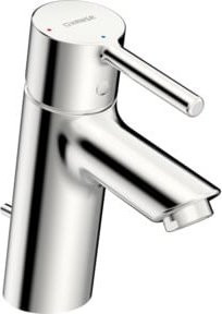 Hansa Waschtisch-Einhebelmischer Hansavantis Style in Chrom mit Kaltstartfunktion und Pop-up-Abfluss, Ausladung: 10,9 cm - Bild 1