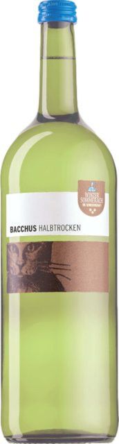 Winzer Sommerach Bacchus Weißwein, Franken, 2025, halbtrocken, 1,0 l - Bild 1