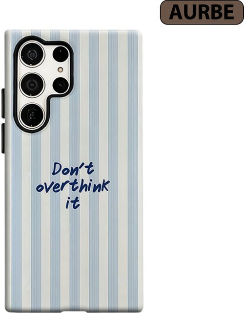 Aurbe Handyhülle für Samsung Galaxy S26 S25 S24 S23 Ultra Plus mit Küstenstreifen-Motiv und Doppelschicht-Filmüberzug - Bild 1