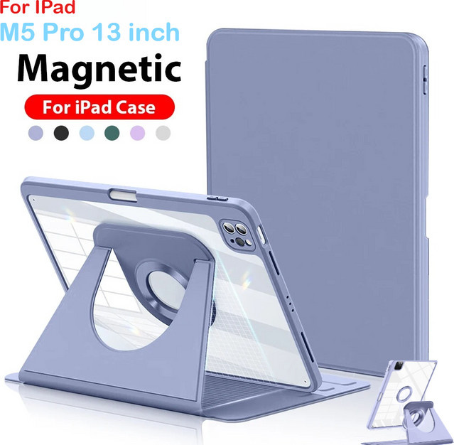 Magnetische Trennhülle in Pink für Apple iPad Pro, Air und Mini Modelle als Schutzhülle - Bild 1