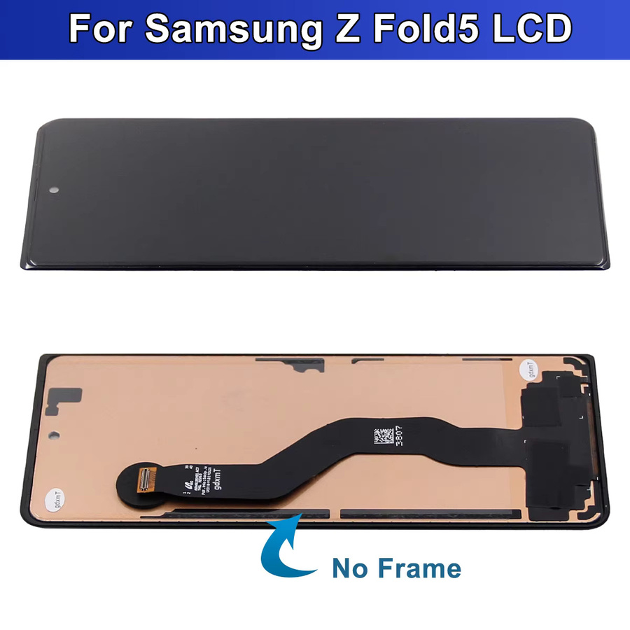 Samsung Z Fold5 5G Ersatz LCD-Display mit Touchscreen-Digitizer-Baugruppe in Schwarz - Bild 2