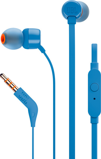 JBL TUNE 110 In-Ear Kopfhörer mit 3,5 mm Klinkenanschluss in Blau - Bild 1