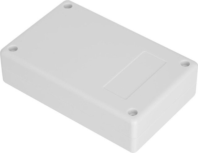 Antistatischer Leiterplatten-Verdrahtungsanschlusskasten von TOMTOP JMS in Weiß, B/T/H: 125 x 80 x 35 mm - Bild 1