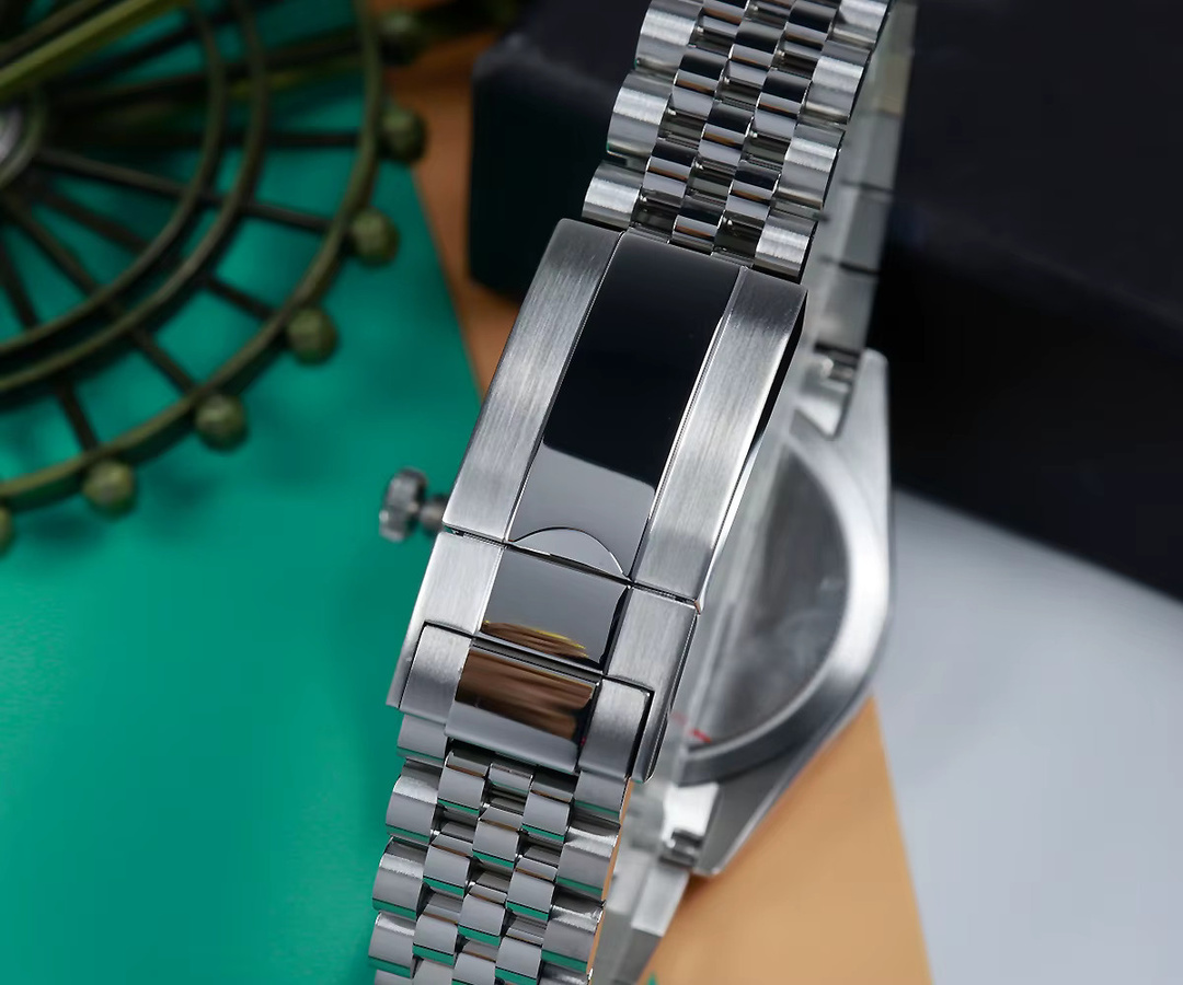 Cronos Armbanduhr Automatik, Edelstahl, 36 mm, Herren, Blau - Bild 5