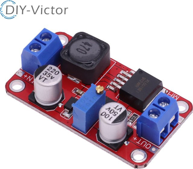 DC-DC Boost Step-Up Spannung Konverter XL6019 Einstellbarer Ausgangsspannungsregler in Rot - Bild 1