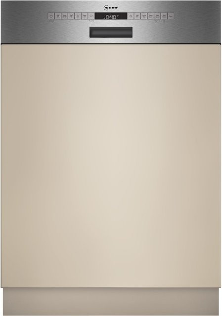 NEFF Teilintegrierter Einbau-Geschirrspüler S145ECS01E in Edelstahl/Silver, Breite: 60 cm - Bild 1