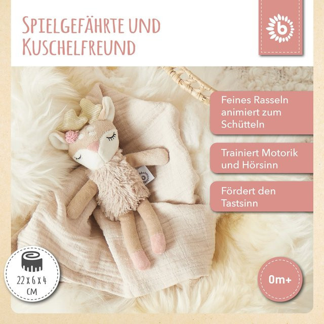Bieco Greifling mit Rassel Reh, ab 0 Jahre - Bild 1