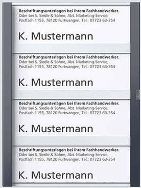 Siedle Montagezubehör für Türsprechanlagen in Grau - Bild 1