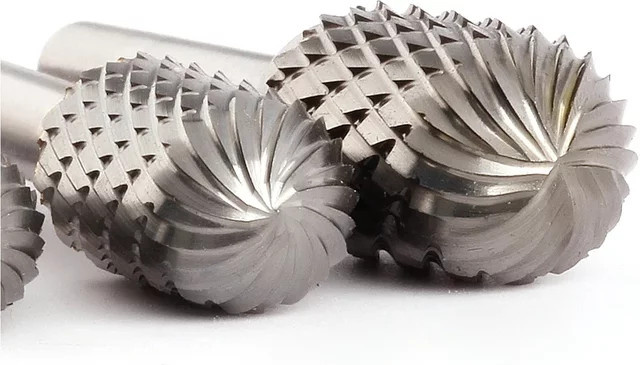 Hartmetall-Drehdatei mit Kugelkopf und Zylinderform in Silber, 6 mm Durchmesser, 1/4 Zoll Schaft für Carving-Werkzeuge - Bild 1