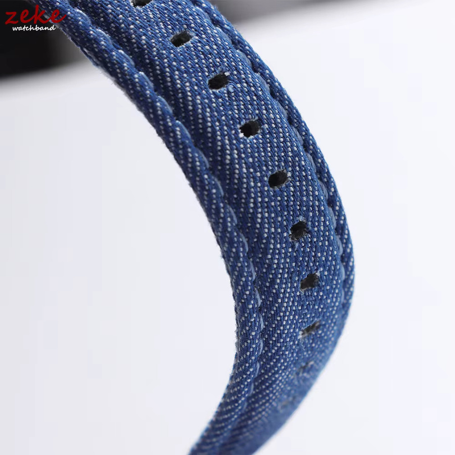 crazyband Uhrenarmband Nylon, Canvas, Unisex, 22mm, 24mm - Bild 5