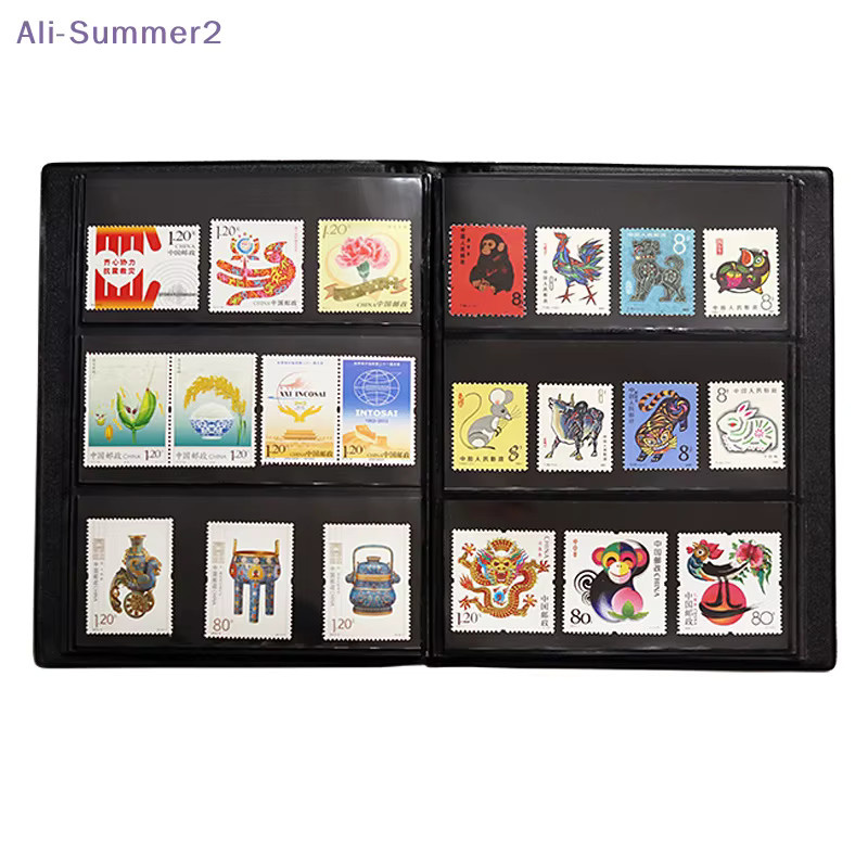 Summer2 Stempel-Sammelalbum als leeres Aufbewahrungsbuch und Organizer mit 10 oder 20 Seiten - Bild 4