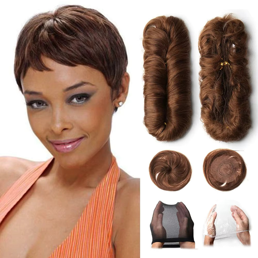 htonicca Haar Extensions Indisches Rohes Menschliches Haar Bundles, 28 Teile, Damen - Bild 2