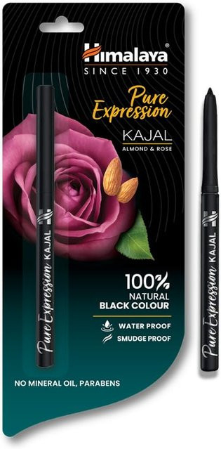 Himalaya Pure Expression Kajal, Schwarz, Mattes Finish, 0,30g - Bild 1