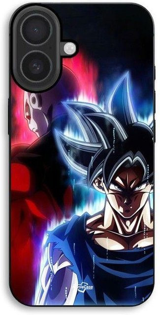 MANIACASE Handyhülle für iPhone 17 aus Silikon und TPU mit Dragon Ball Z Design in Schwarz und Multicolour - Bild 1
