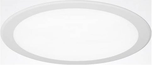 Trilux LED-Deckenstrahler 7791240 in Weiß mit austauschbarer Leuchtmittel - Bild 1