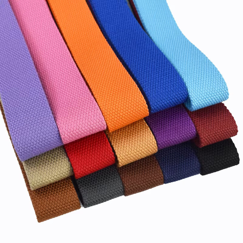 Meetee Baumwoll-Gurtband in Blau und Mehrfarbig, 8 Meter Nähzubehör für Taschen, Schulterriemen und Dekoration - Bild 5