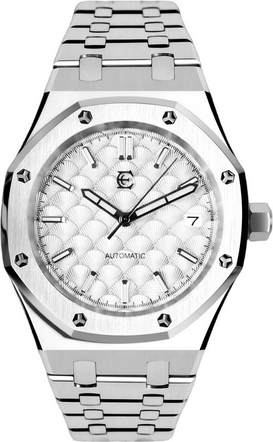 ENITON Armbanduhr, Automatik, Edelstahl, Himmelblau, Unisex - Bild 1