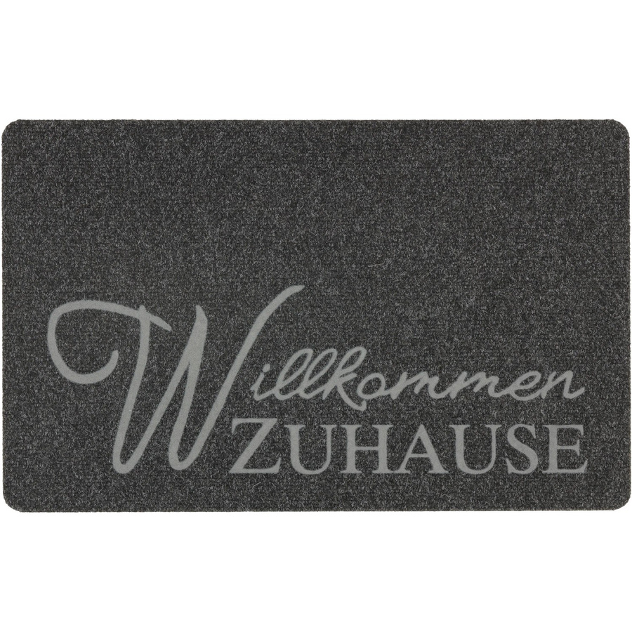 ASTRA Kollektion Fußmatte Flocky Color Willkommen Zuhause, B: 80 cm, T: 50 cm, H: 1 cm - Bild 2