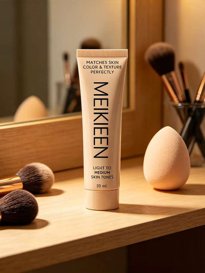 MEIKIEEN Foundation, Hautfarben, 30 ml - Bild 3