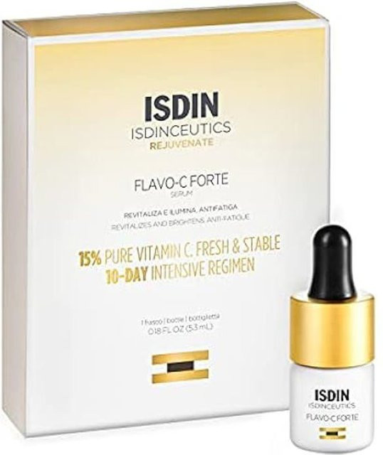 ISDIN Isdinceutics Flavo-C Forte Gesichtsserum, 15 % Vitamin C, Hyaluronsäure - Bild 1
