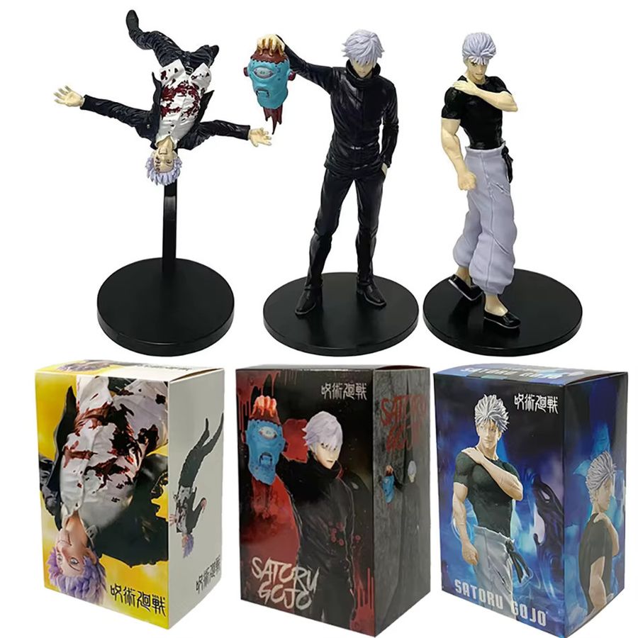 Bandai Jujutsu Kaisen Satoru Gojo Awakening Staffel 2 Anime Figur aus PVC, Multicolor, Höhe: 19 cm - Bild 4