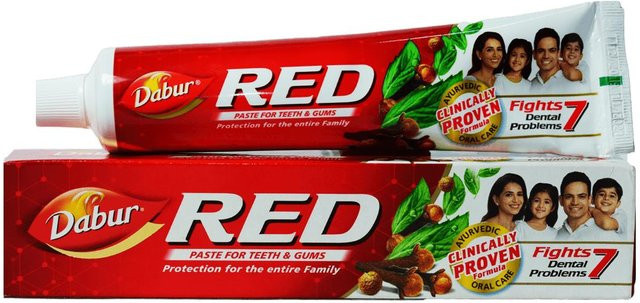 Dabur Rote natürliche Zahnpasta, 100 g - Bild 1